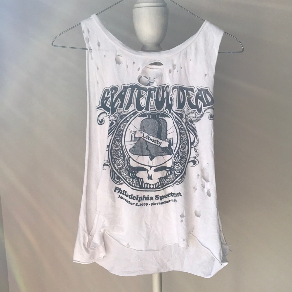 Ultra-Distressed Grateful Dead Tank